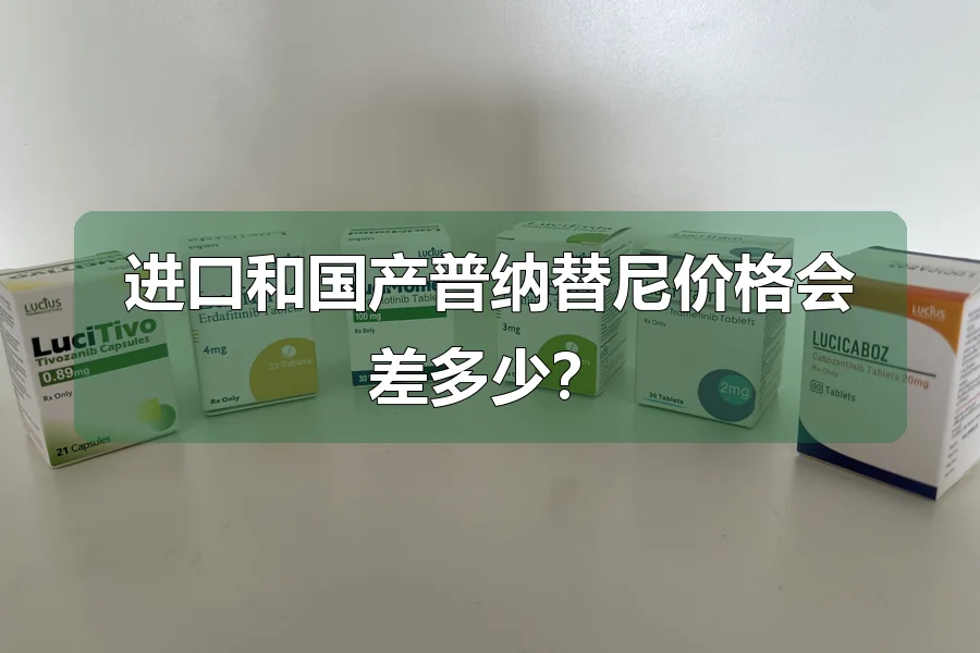 进口和国产普纳替尼价格会差多少？
